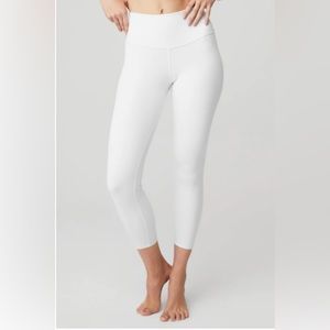 White alo leggings